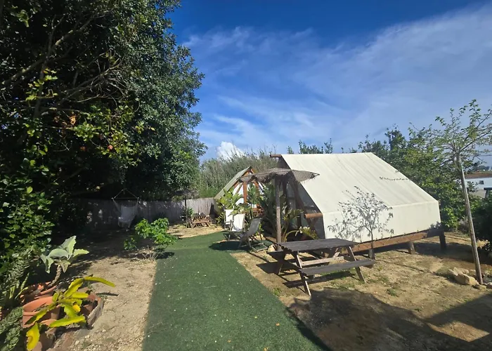 Boho Glamping En Complejo Rural El Mayorazgo 캠프장 카디스